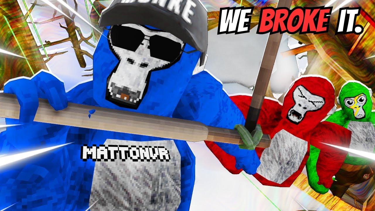 We BROKE Gorilla Tag's New Mechanic...
