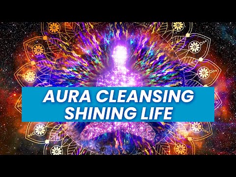 999Hz 99Hz 9Hz | Aura Cleansing | Shining Life and Beautiful World: Full Body Healing, Binaural Beat