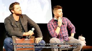 картинка: Римские каникулы. Полная панель Миши и Дженсена, JibCon 2017.[rus subs]