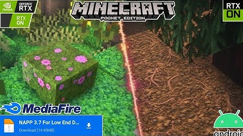 NAPP Texture Pack For MCPE | 1.17 Latest Update | NAPP 3.6 | For Low End Device | On Android