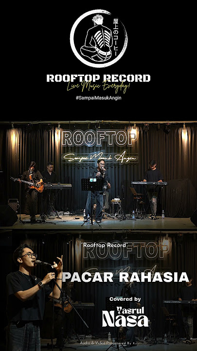 PACAR RAHASIA (CAPPUCINO) - Live cover by (YASRUL NASA) at Rooftop Coffee