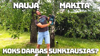 Ūkis #61 Koks darbas ūkyje sunkiausias? #makita DUH523Z