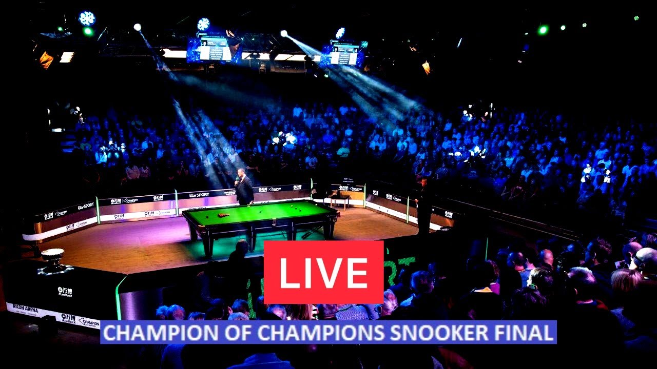 RONNIE OSULLIVAN VS JUDD TRUMP LIVE Score UPDATE Today Champion of Champions 2022 Snooker Final