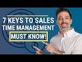 7 keys to sales time management must know