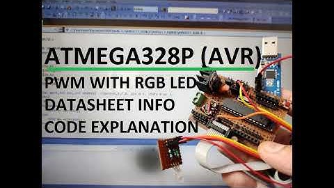 RGB LED with Atmega328 AVR using PWM | Datasheet, C Code | Explained in details