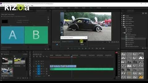Kizoa Movie Maker - Video Editor: Adobe Premiere 101