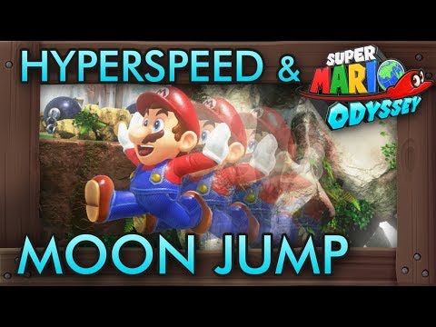 What If Mario Uses Moon Jump and Hyperspeed in Super Mario Odyssey?