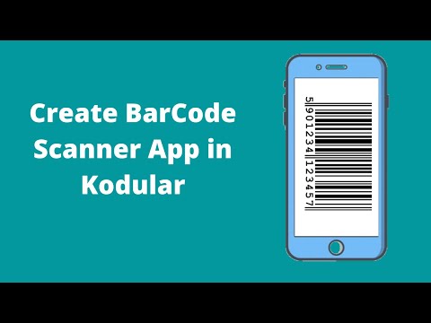 How to create BarCode Scanner App in Kodular