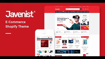Javenist - eCommerce Shopify Theme | Themeforest Website Templates and Themes
