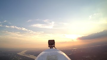 2590 meters FPV milestone with stock Futaba 10C 72 MHz Radio