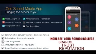 School  College Mobile app web admin video