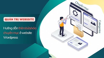 Hướng dẫn thêm/sửa/xóa chuyên mục ở website WordPress - Quản trị Website CAIA