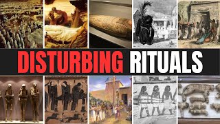 30 MOST DISTURBING Ancient Funeral Rituals Involving Living Sacrifices | For Sleep
