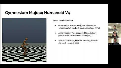 Reinforcement Learning: Humanoid Locomotion