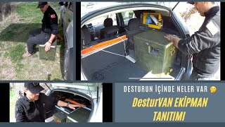 DesturVAN Ekipman Tanıtımı - Duster CamperVan - Kamp Ekipmanları