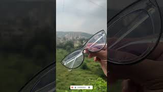 First Lens Neon Kitten Blue Light Computer Gles Black