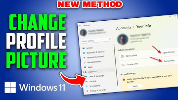 How To Change Your Profile Picture in Windows 11 - Easy Method