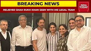 1st Pictures Of Shah Rukh Khan After Aryan's Bail | Breaking News