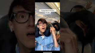 Famous Flying Spirit Airlines be like #shorts Wealth