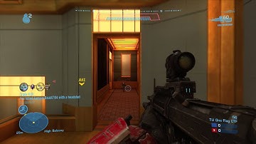 Halo Reach TU One Flag CTF Snip+DMR Over Ex on Reflection