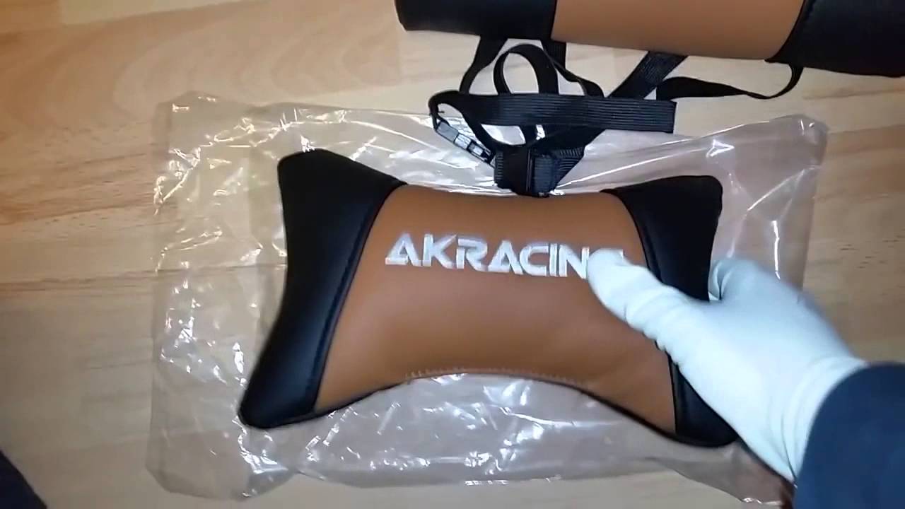 Akracing Premium Gaming Chair Black Brown V2 Unboxing Review