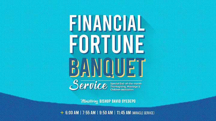 DOMI STREAM: FINANCIAL FORTUNE BANQUET SERVICE | 25, APRIL 2021.