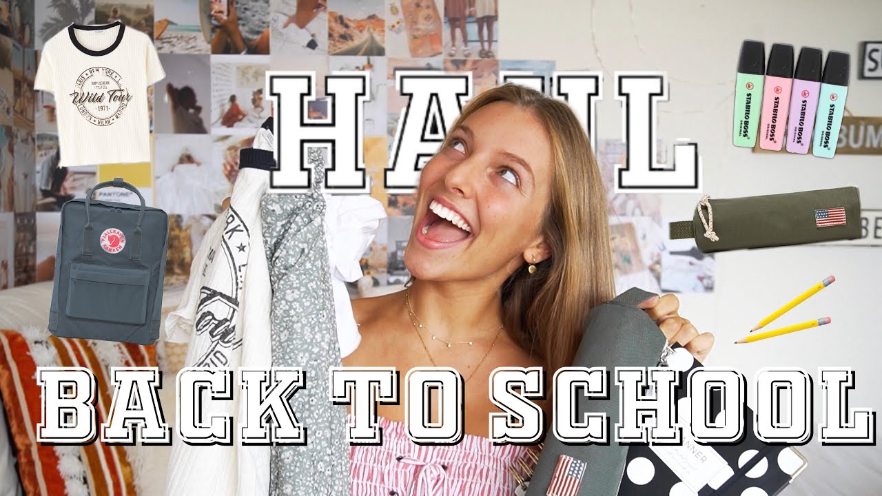 HAUL BACK TO SCHOOL ✏️(Material Escolar & Roupa) || By Sofia Oliveira