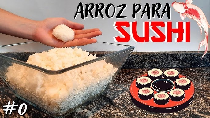 Cómo hacer Arroz para sushi casero perfecto