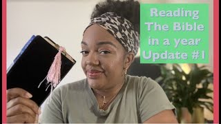 I'm reading the Bible in 1 year update 1!