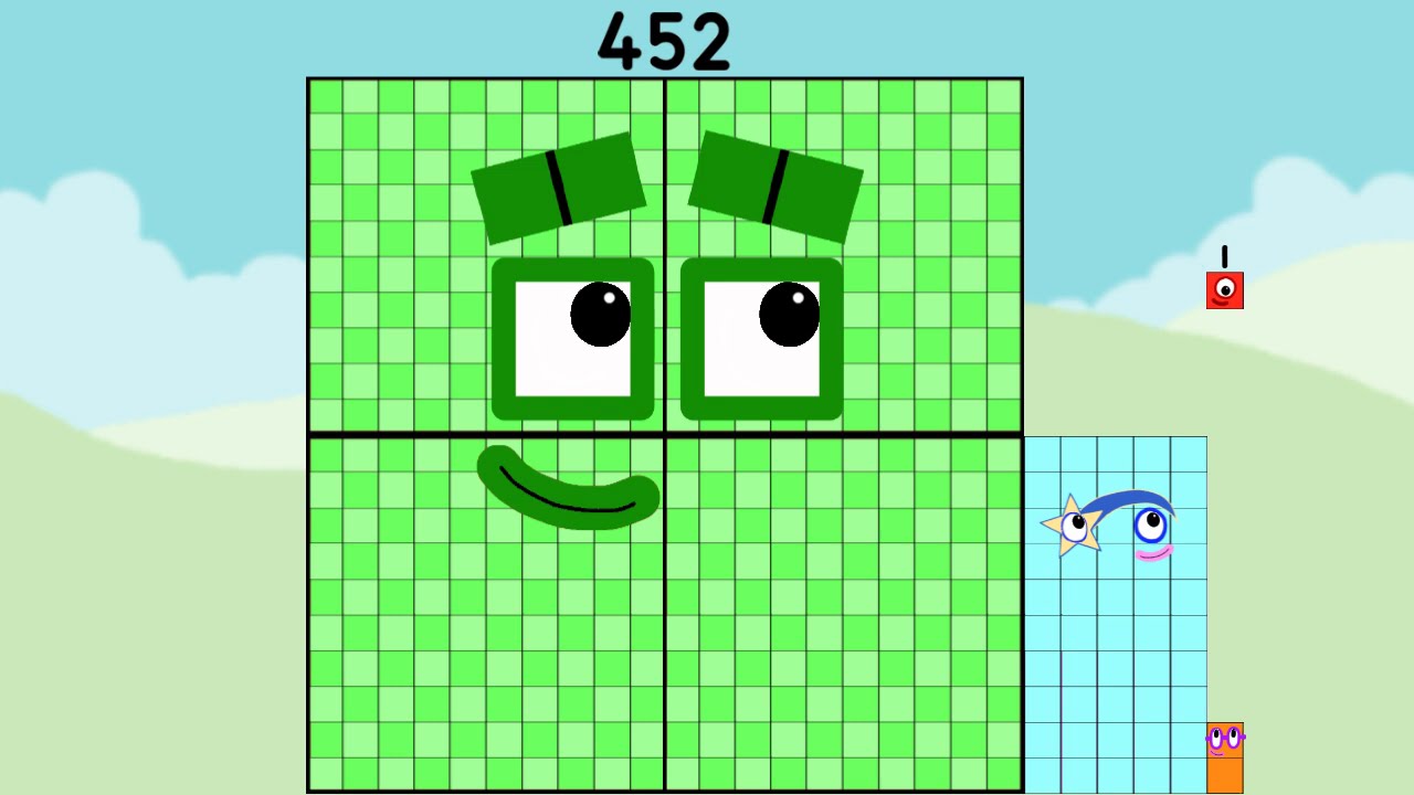 Numberblocks 441 to 460 Counting 441–460 for Kids Learn Big