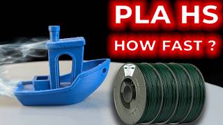 Pla Hs, How Fast Can We Go ? The Filament Pla Hs