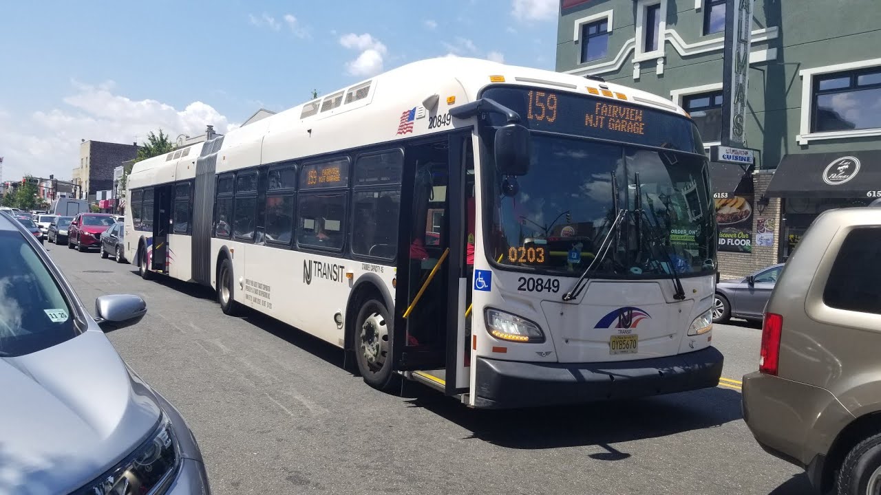 NJ Transit 159 Fairview NJ Transit Garage (NFI XD60 20849) Requested by