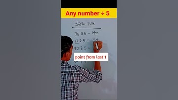 Division Tricks #maths #tricks #shorts #youtubeshorts