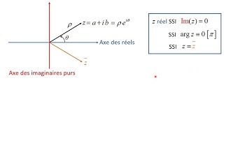 Savoir caractériser les nombres complexes réels et les nombres complexes imaginaires purs