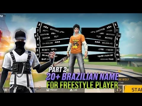 TOP 20 BEST FREESTYLE NAME! AND HAW TO MAKE STYLES NAME!