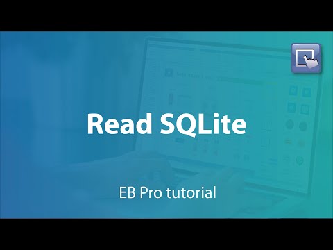 Weintek EasyBuilder Pro tutorial - 31.Read SQLite from USB or SD