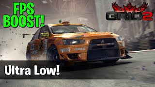 Tweaks to BOOST FPS in Grid 2! ( Low End PCs! )