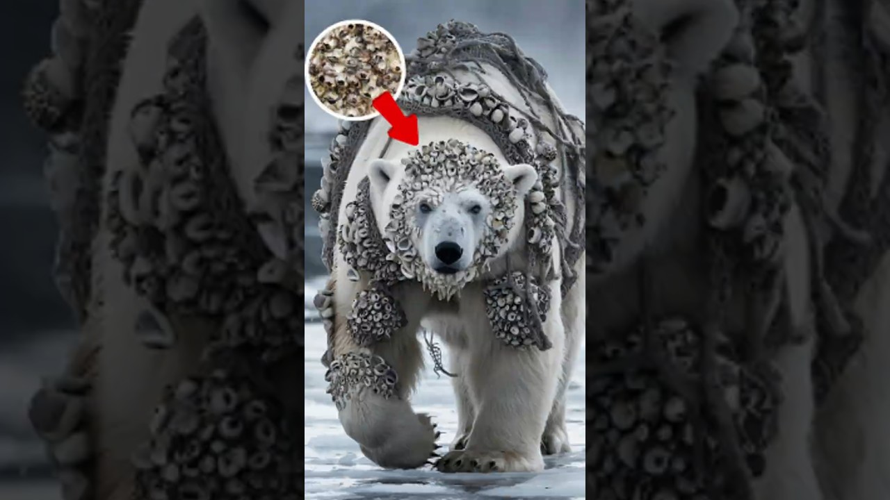 A Kind Man Helps an Injured Polar Bear by Bandaging Its Wounds