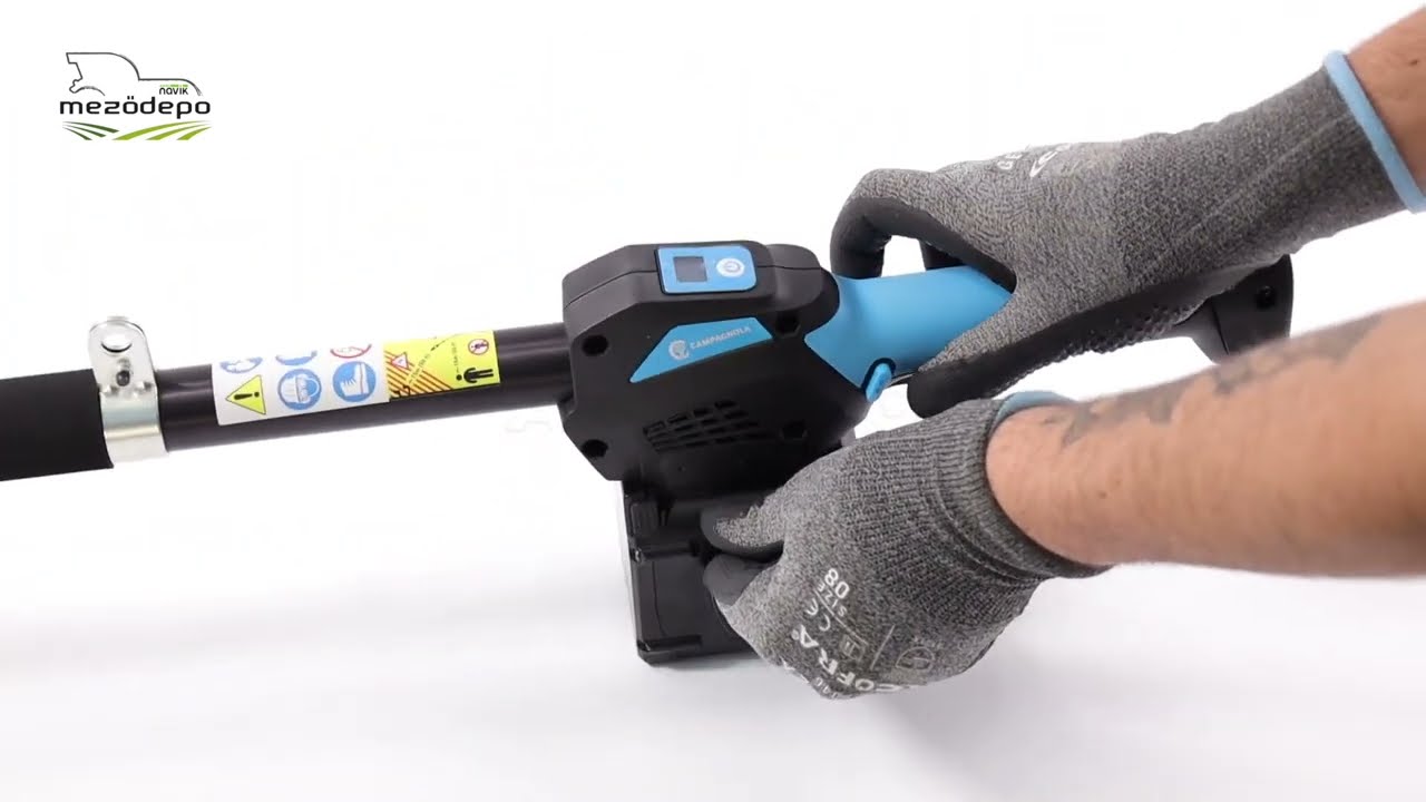 CAMPAGNOLA T-REX 160-240 teleszkópos magassági elektromos fűrész összeszerelése