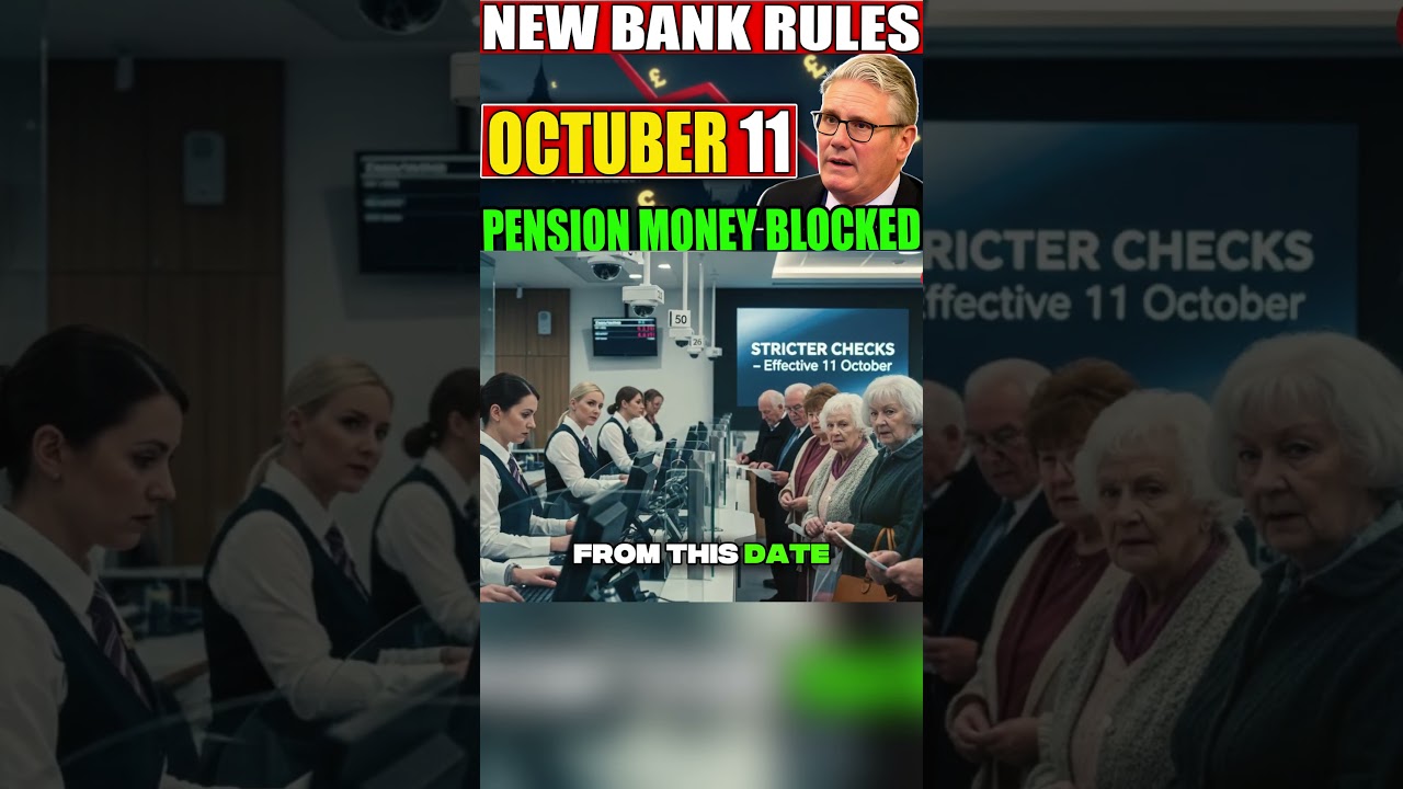 🚨 Pension Payments Could Be Delayed from October 11 – DWP Confirms Bank Checks!
