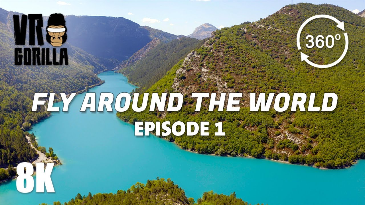 Fly Around the World – Episode 1 – 8K 360 VR Video