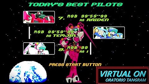 Cyber Troopers Virtual On : Oratorio Tangram - Attract Mode Realtime - SEGA XBOX 360 - 1080p60