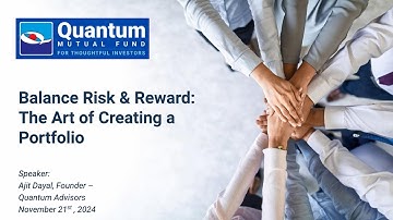 Balance Risk & Reward: The Art of Creating a Portfolio