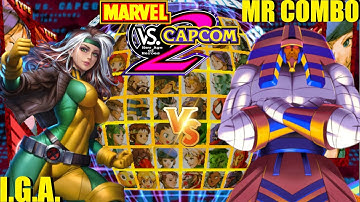 Marvel vs Capcom 2: MR COMBO vs I.G.A.