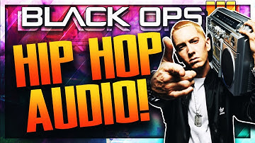 BLACK OPS 3 CUSTOM HIP HOP AUDIO! (Making My Own Sound Pack)