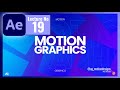 After Effects Course For Beginners - Motion Graphics Template.
