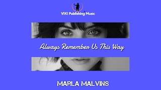 Always Remember Us This Way | Marla Malvins | Lady Gaga | Cover | Lyric Video | A Star Is Born