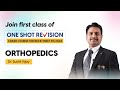One shot revision class of orthopedics by dr sushil vijay  dbmci