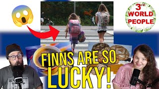 3rd WORLD PEOPLE REACT: FINLAND TOP 10 THINGS THAT FREAKED ME OUT | FINLAND REACTION
