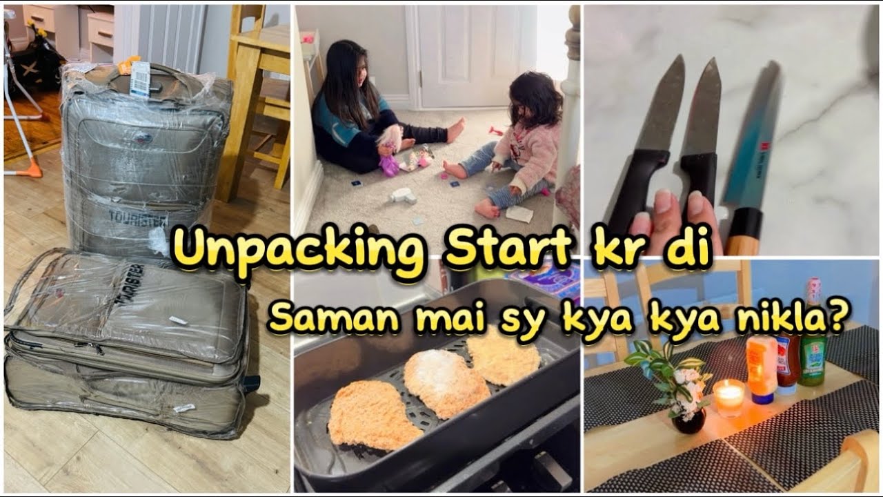 Pakistan sy kya kya aya hai?😈|| Aik Bag unpack ho gya✨|| Routine Vlog💫